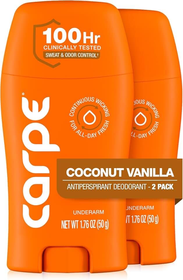 Carpe 100-Hour Antiperspirant Deodorant for Women - Coconut Vanilla