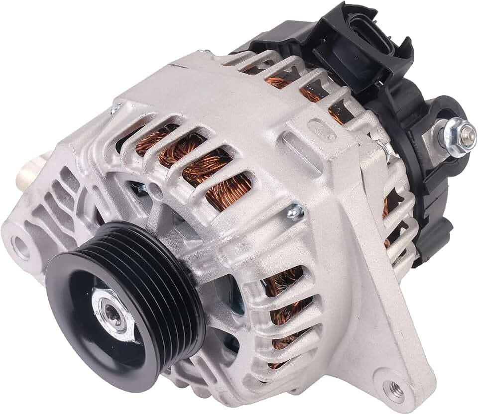 High Output New Alternator Compatible with 2011-2016 Hyundai Elantra/Elantra Coupe/GT, 2014-2016 Kia Forte/Forte Koup / Forte5 / Soul - Replaces OEM 37300-2E200 11610N 373002E200 2610428