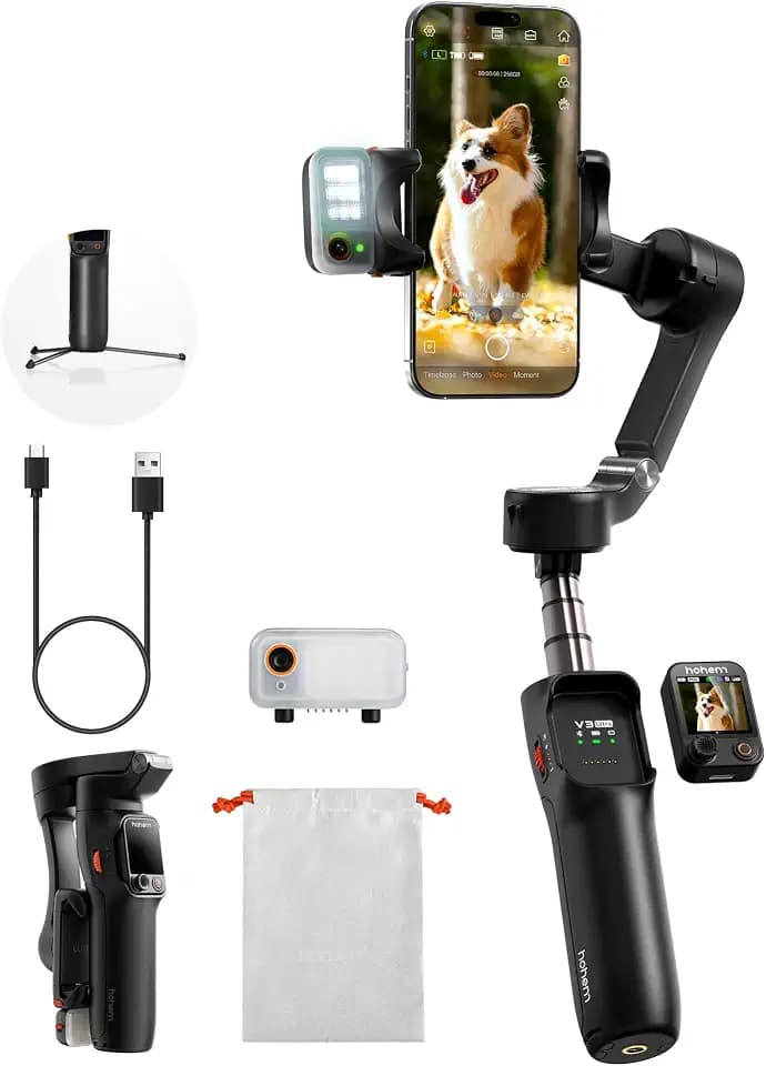 hohem iSteady V3 Ultra 3-Axis Gimbal Stabilizer for iPhone & Android