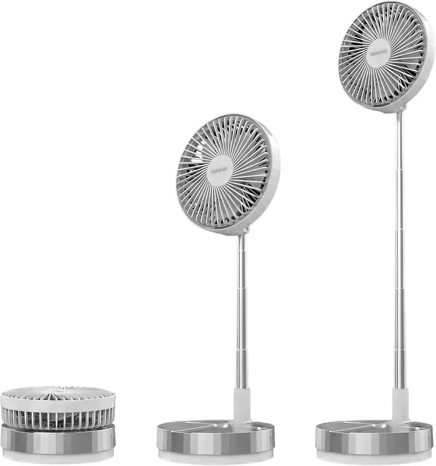 Cecotec Akku-Ventilator EnergySilence 800 FoldAir Control Cool, 7.200 mAh