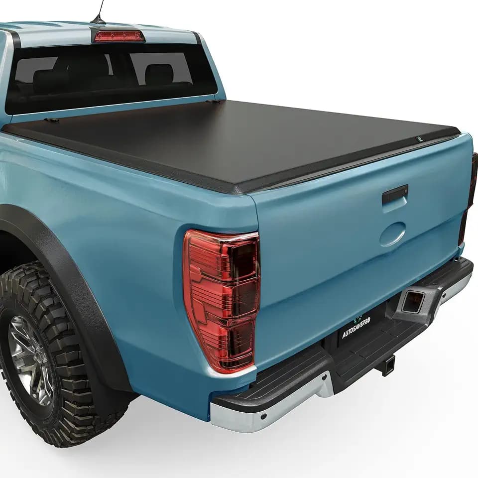 AUTOSAVER88 Soft Tri-Fold Tonneau Cover for 2022-2026 Ford Maverick 4.5ft