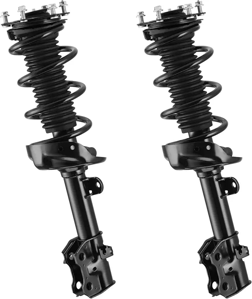 LEDKINGDOMUS Front Complete Strut Shocks Compatible with 2007-2014 CR-V