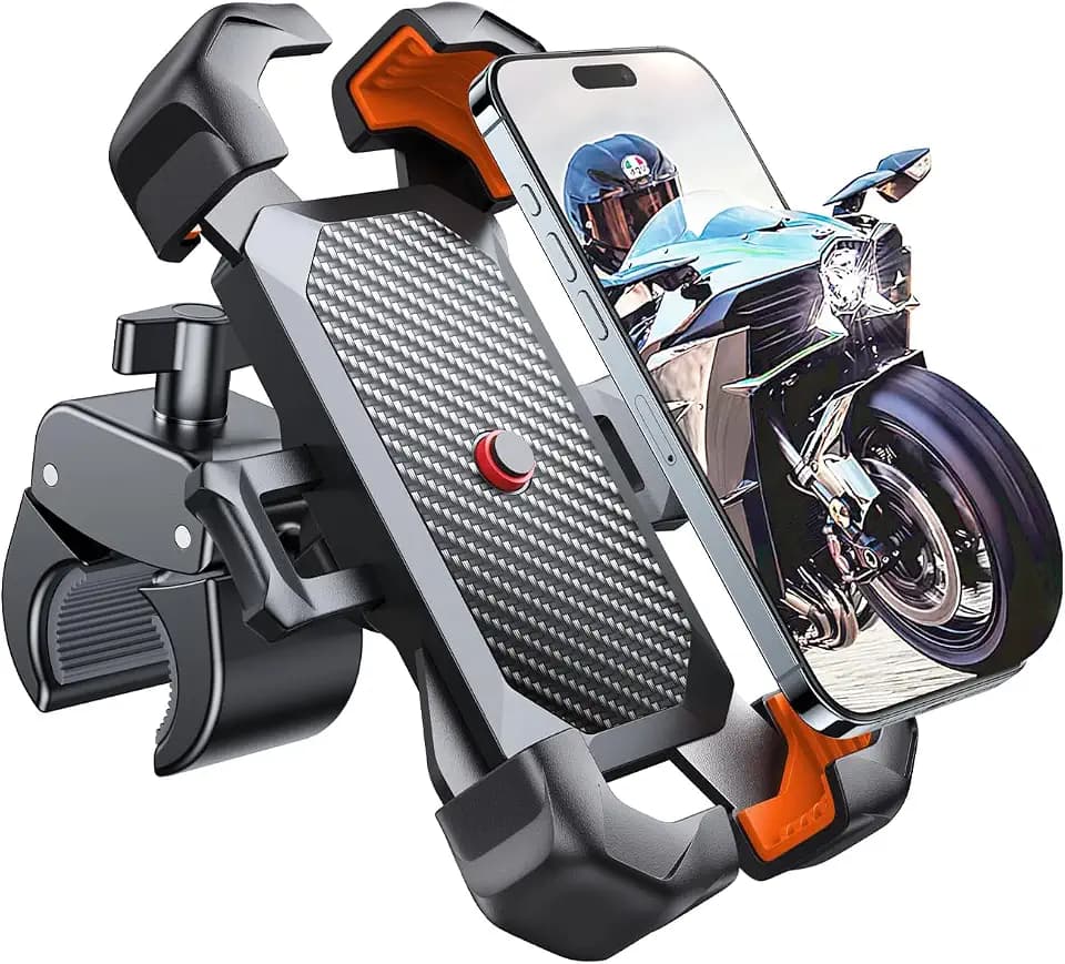JOYROOM Handyhalterung Fahrrad [1s Auto-Sperre] Motorrad Bike Phone Holder