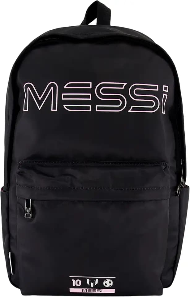 Messi Lifestyle Backpack, Bookbag with Pockets & Adjustable Straps