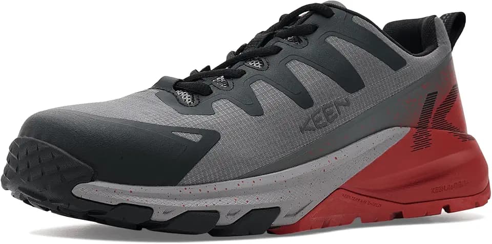 KEEN Utility Men's Targhee Blur Work Shoes (Carbon Toe)