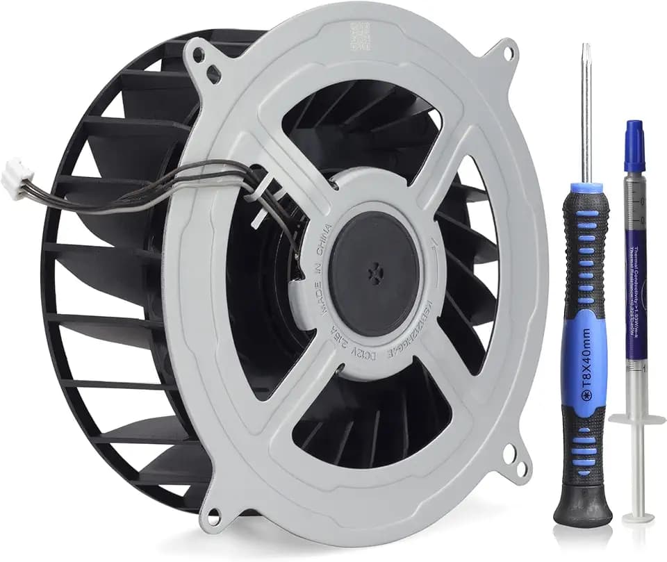 Internal Cooling Fan Replacement for Sony PlayStation 5 PS5 Series,New PS5 CPU Cooler Fan 23 Blades