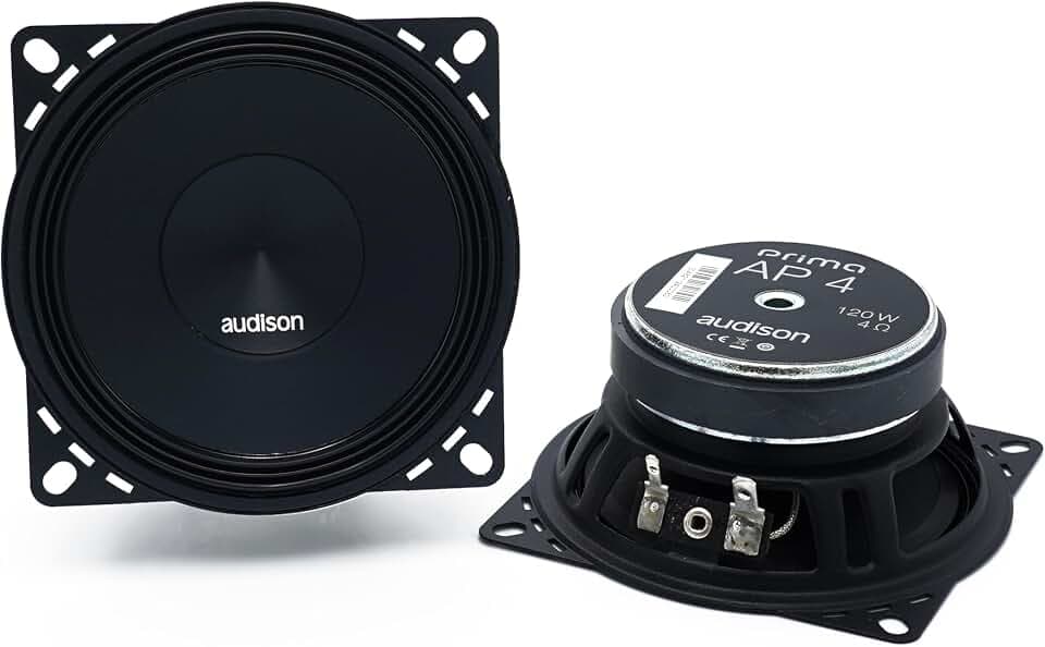 Audison AP 4 Paar Mitteltöner 100 mm 120 W Spitzenleistung