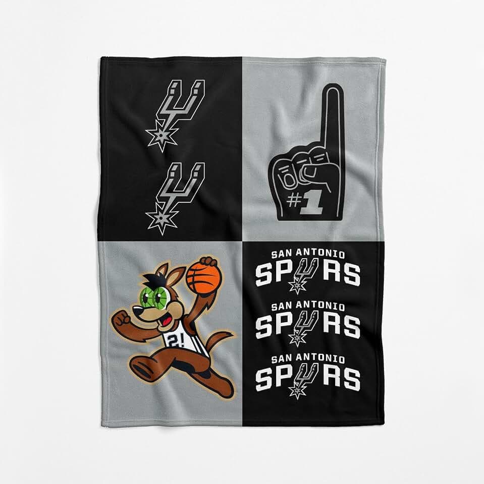 NBA Officially Licensed Baby Swaddle Blanket, 40 x 50 in, Soft Lightweight Polyester, Domino Design