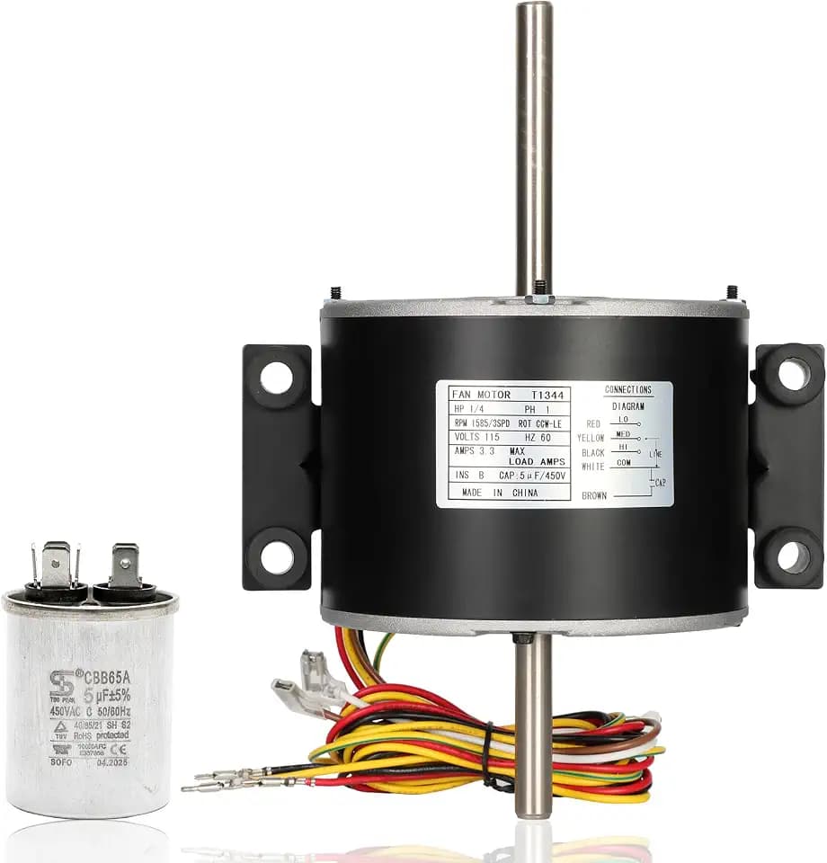3315332.005 Fan Motor, Replacement genteq F48AF70A61 Fan Motor