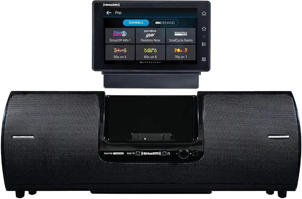 SiriusXM - SXWB1V1 Tour Radio with SXSD2 Boom Box Bundle | Enjoy SXM Through Your Car Stereo & Wherever You Go