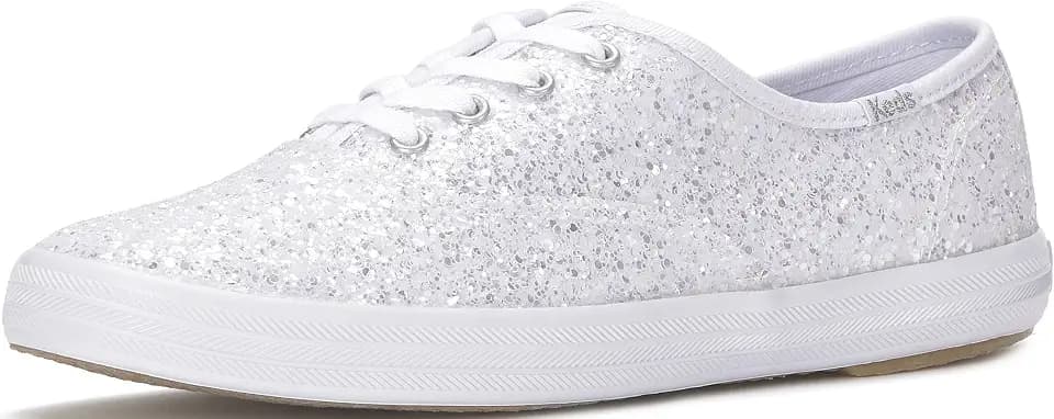 Keds Women's Champion Glitter Lace Up Fashion Sneaker
