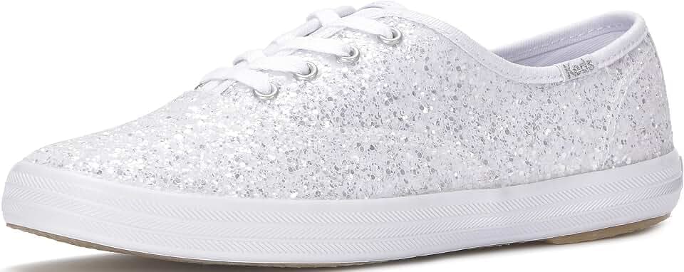Keds Women's Champion Glitter Lace Up Fashion Sneaker