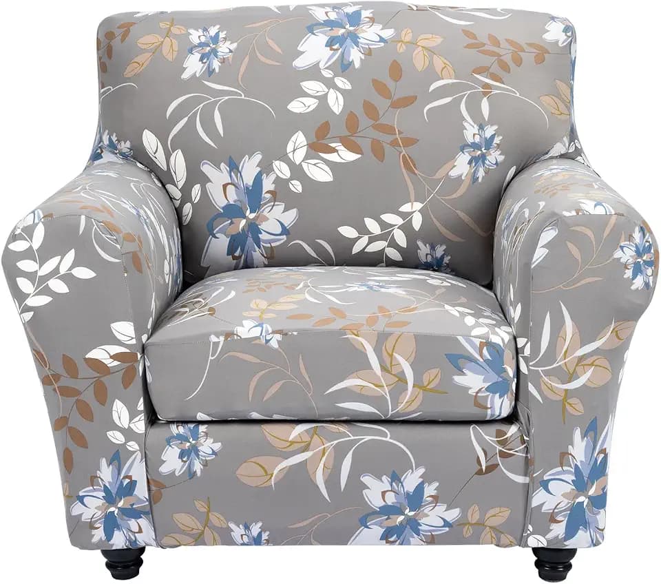 FUANGUI 2 Piece Chair Covers Armchair Arm Covers Chair Couch Covers