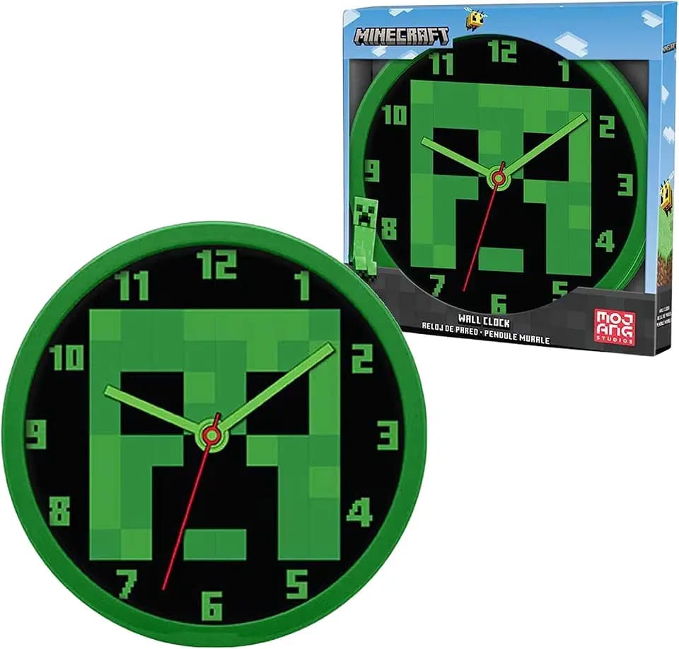 Wanduhr [Ø 25cm], Minecraft