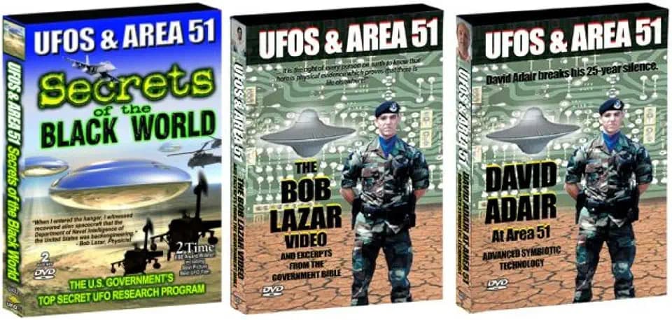 UFOs and Area 51: Secrets of the Black World, 4 DVD Collector's Edition