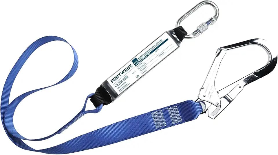 Portwest PORFP50RBR - Webbing Lanyard With Shoc Royal - R - One Size EU / UK, 180cm