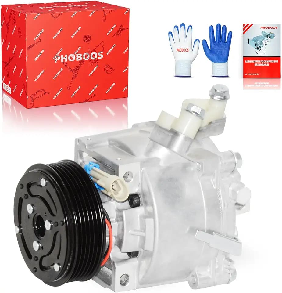 PHOBOOS A/C Compressor with Clutch Compatible with Chevrolet Sonic
