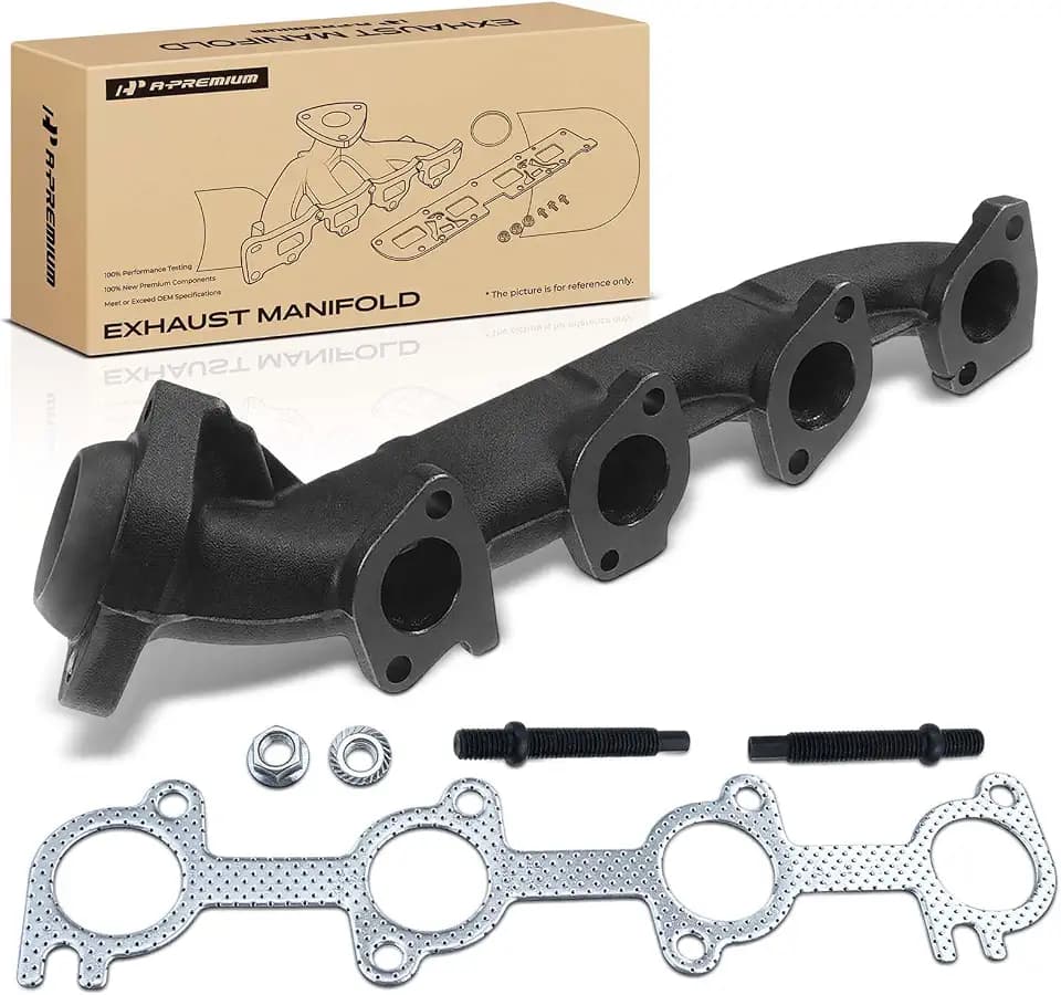 A-Premium Right Side [8Cyl 5.4L] Exhaust Manifold Kit W/Gaskets & Hardware