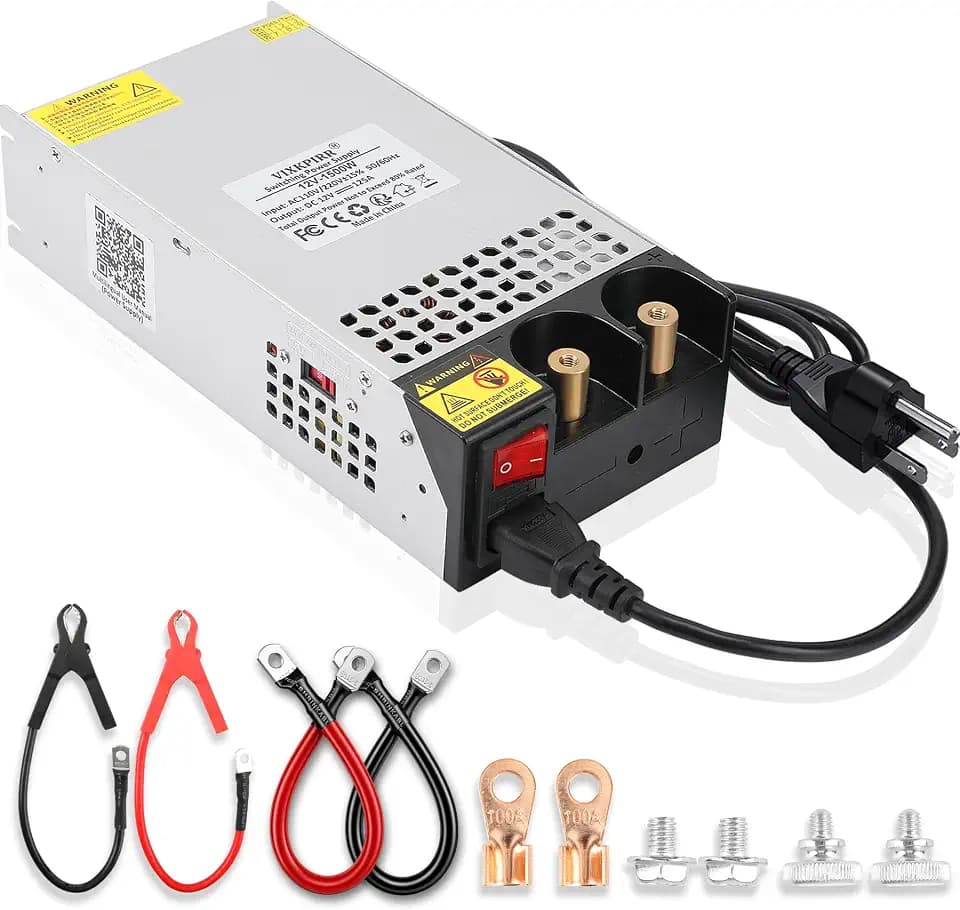 DC 12V 125A 1500W Power Supply 110V AC to 12V DC Converter Adapter
