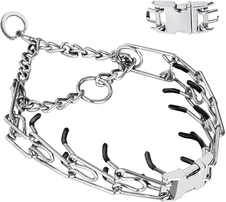 Prong Collar for Dogs, Dog Training Collar for Small Medium Large Dogs