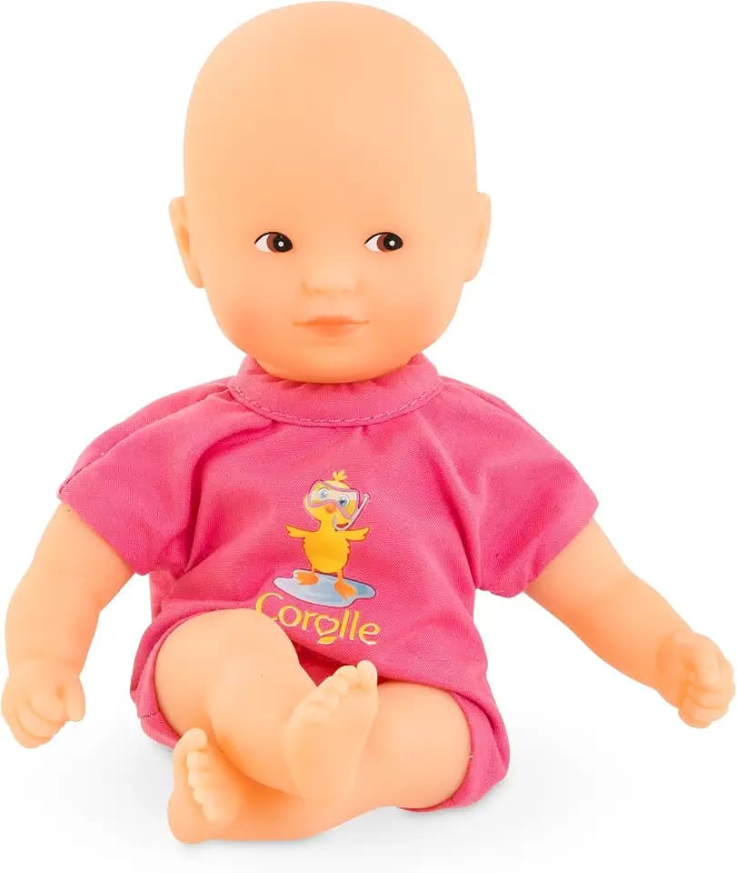 Corolle Premier Poupon Mini Baby Doll with Soft Body and Accessories for Kids 3 Years and Up Interactive Toy