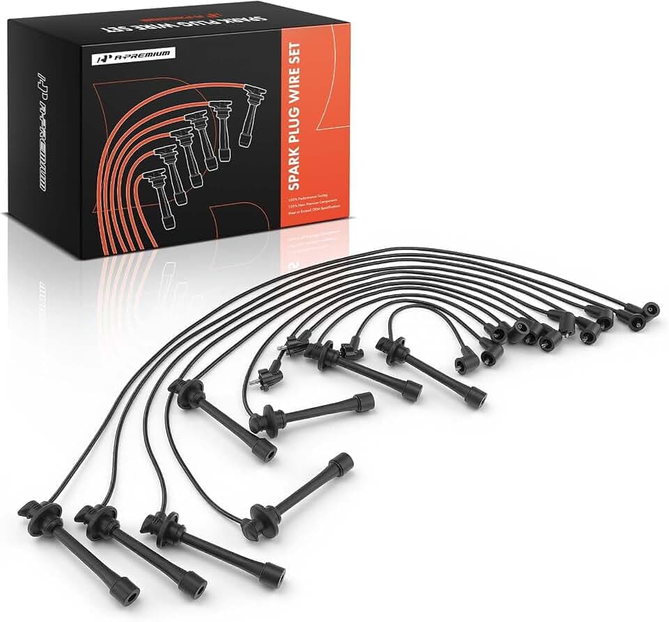 A-Premium 5MM Spark Plug Wires Set of 11, 4.0L V8 Compatible with Lexus