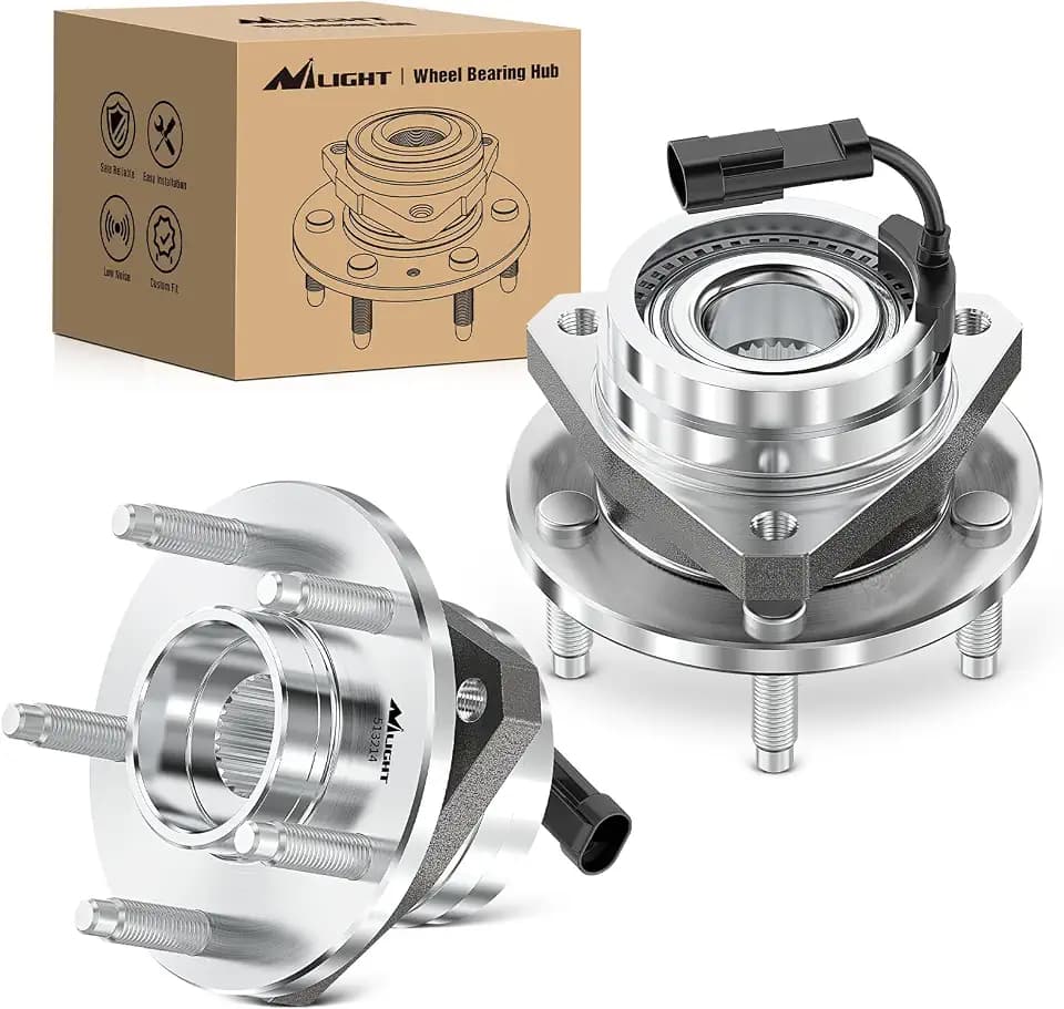 Nilight Front Wheel Hub and Bearing Assembly for Chevrolet Malibu 2004-2012