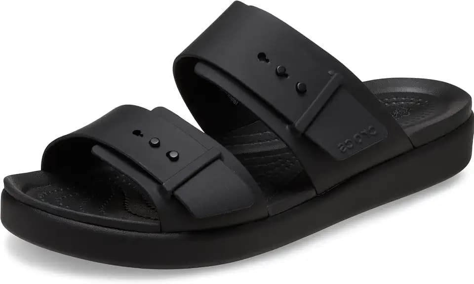 Crocs Unisex Brooklyn Buckle Low Keilsandale
