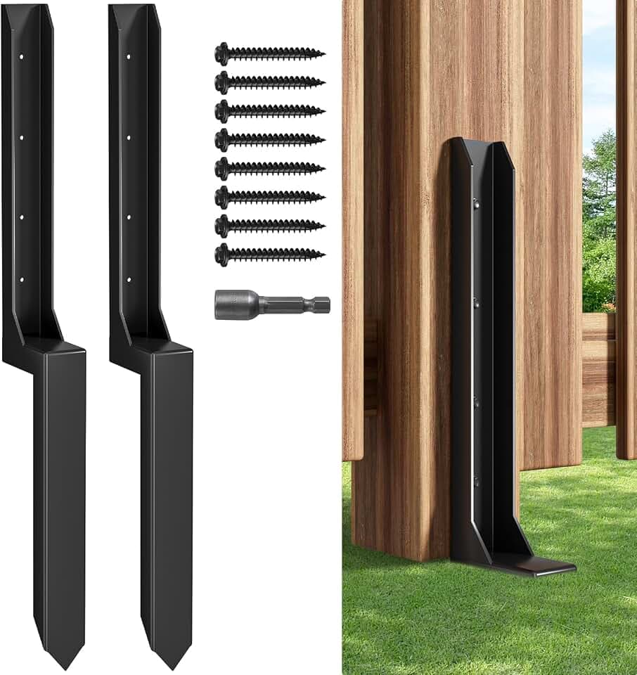 Fence Post Repair Kit，(One-Piece 33.7",2 pcs)