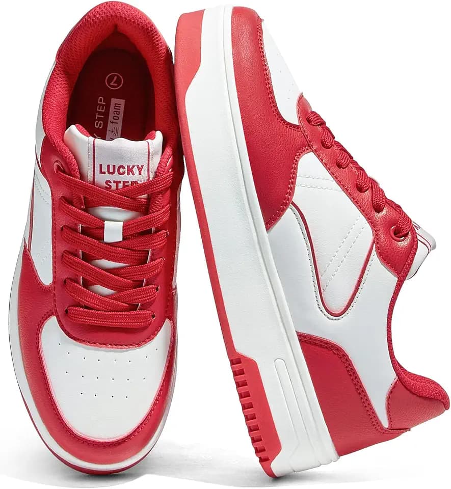 LUCKY STEP Women's Chunky Fashion Sneakers