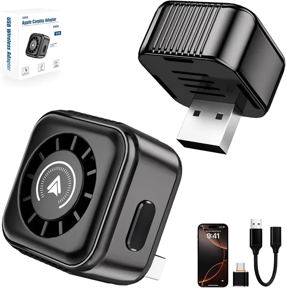 Wireless Carplay Adapter, Bluetooth Carplay Wireless Adapter Car Play