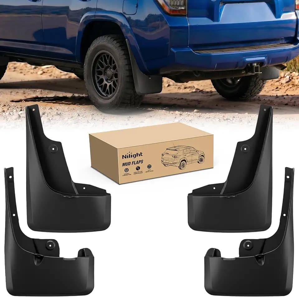 Nilight Mud Flaps Splash Guards for Toyota 4Runner 2010-2023