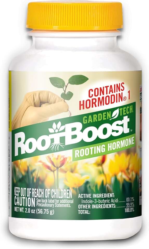 RootBoost Rooting Hormone, Rooting Powder for Plant Cuttings, 2 Ounces