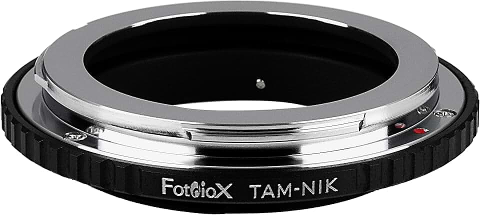Fotodiox Lens Mount Adapter Compatible with Tamron Adaptall (Adaptall-2) Lenses on Nikon F-Mount Cameras