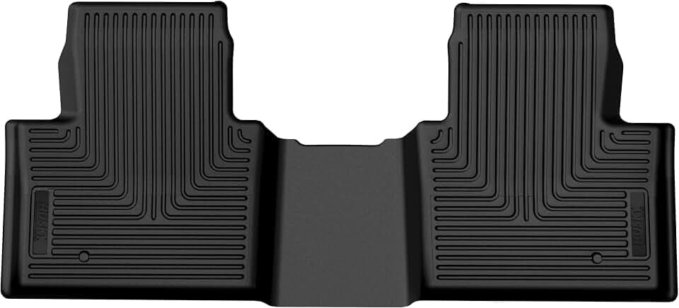Husky Liners X-act Contour Floor Mats | Fits 2023-2026 Toyota Crown, 2025-2026 Toyota Crown Signia | 2nd Row, 1-pc Black - 50531