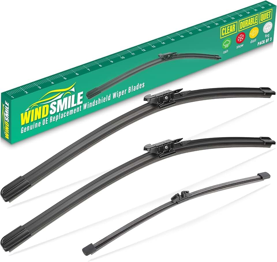 WINDSMILE Windshield Wiper Blades Replacement for Ford Bronco 2021-2026