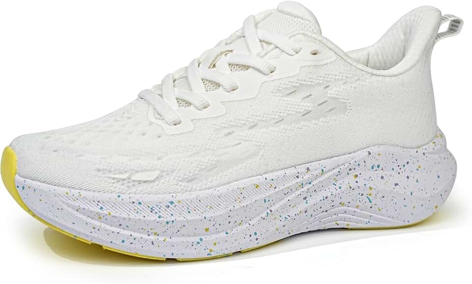 Hawkwell Women's Cloud Zero Active Nursing Shoes Cushion Breathable Tennis Walking Gym Medical Work Sneakers