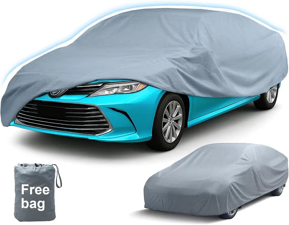 Leader Accessories Sedan Car Covers All-Weather Protection, Fits 196"-205"