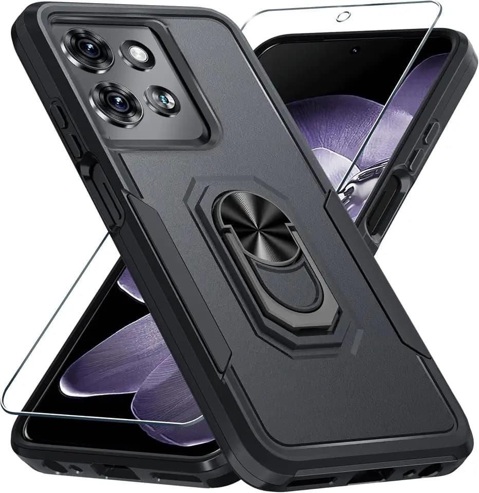 Designed for Moto G 2026/2025,Motorola G Play 2026 Case Built in Kickstand