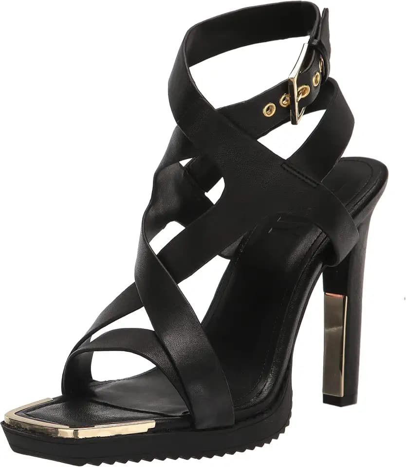 DKNY Women's Mabel Evening Strappy Dress Heel