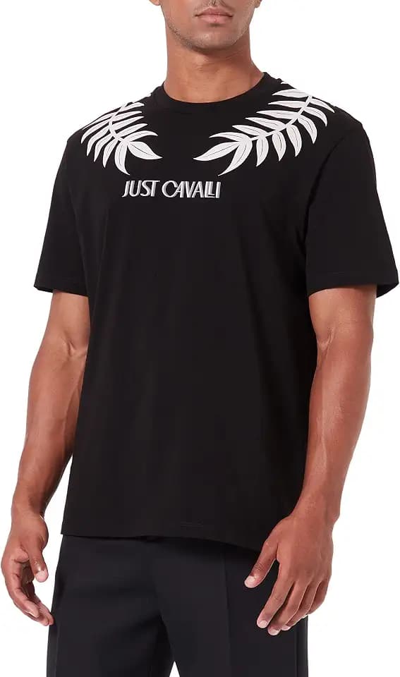 Just Cavalli Herren T-Shirt Sweatshirt (1er Pack)