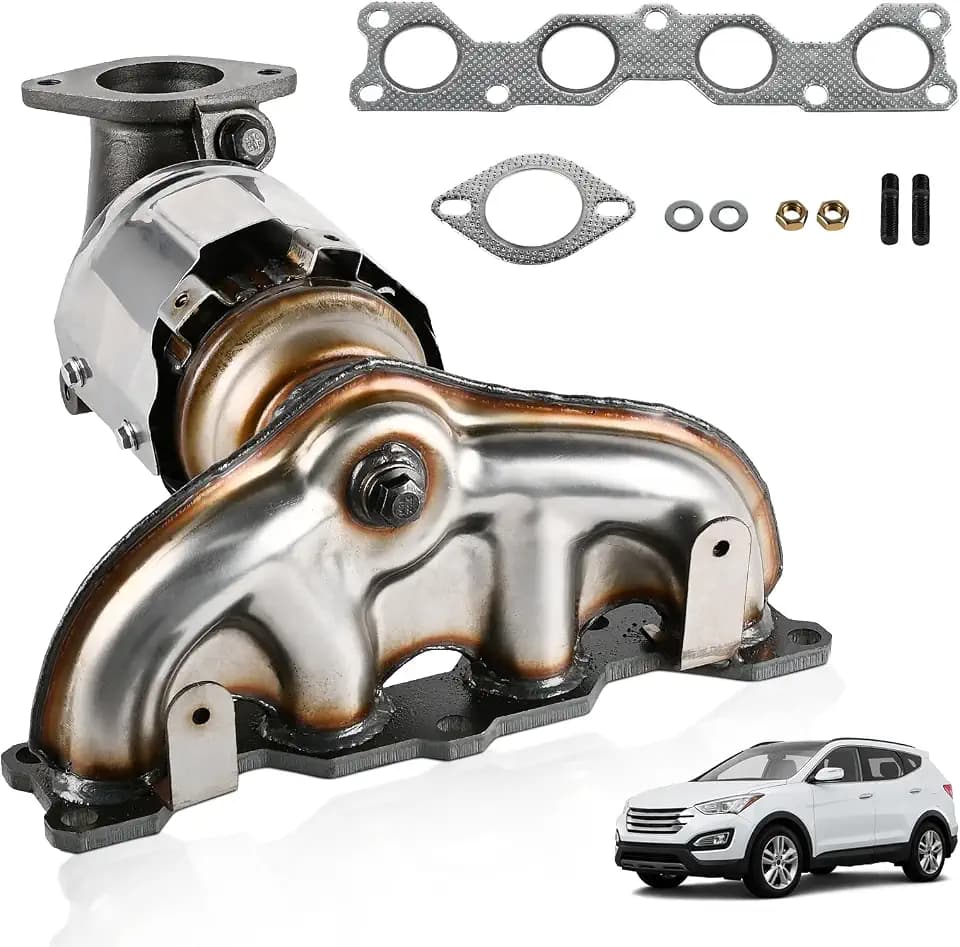 Front Exhaust Manifold Catalytic Converter Fits for Kia Sorento 2014-2015