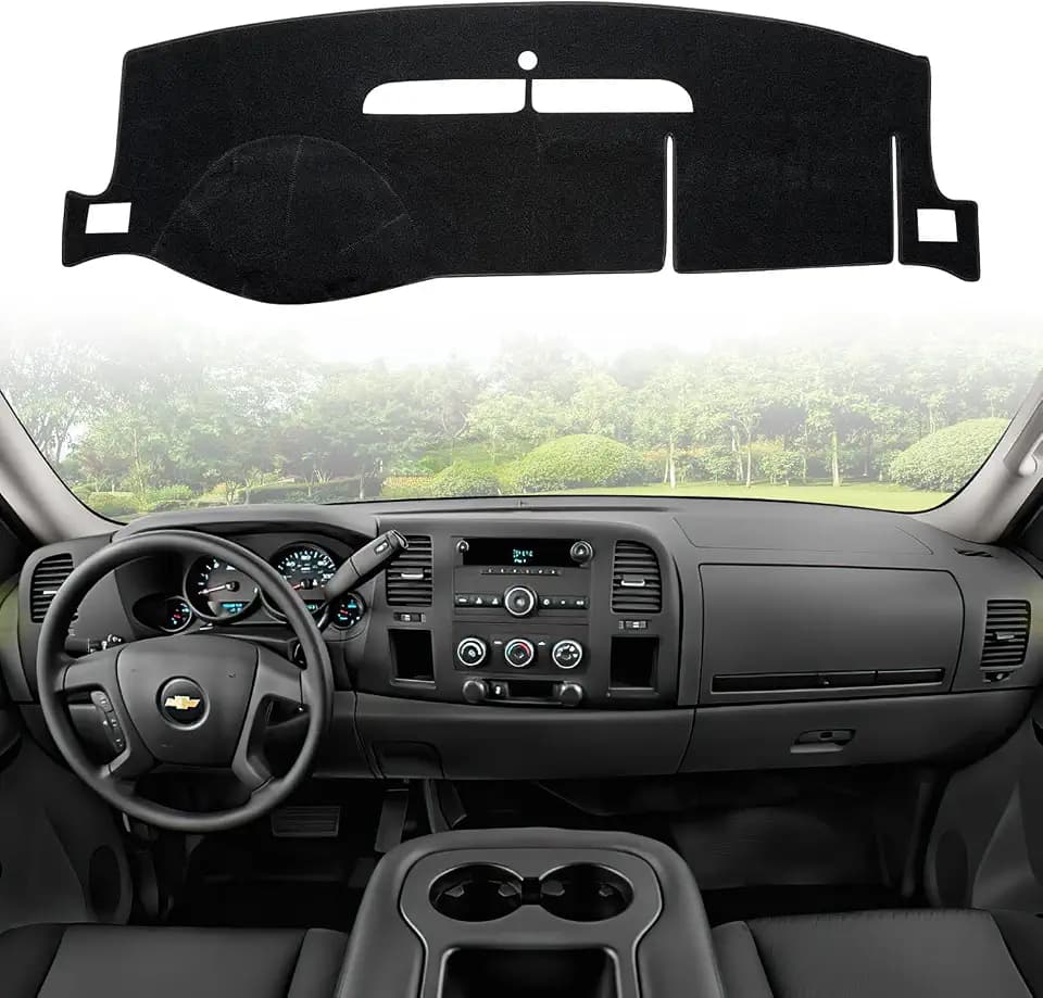 Dash Cover for 07-13 Silverado LTZ, Single Glove Box