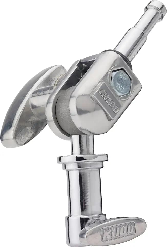 Kupo EZ Grip Finger with 5/8" Stud and Receiver Plus Integrated Ball Joint, Flexible Positioning Tool for Flags, Gobos, Reflectors and Small Accessories in Tight Spaces (KG300612)