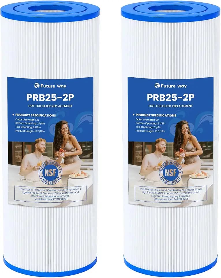 PRB25-IN Hot Tub Filter Replacement for Unicel C-4326, FC-2370, 2 Pack
