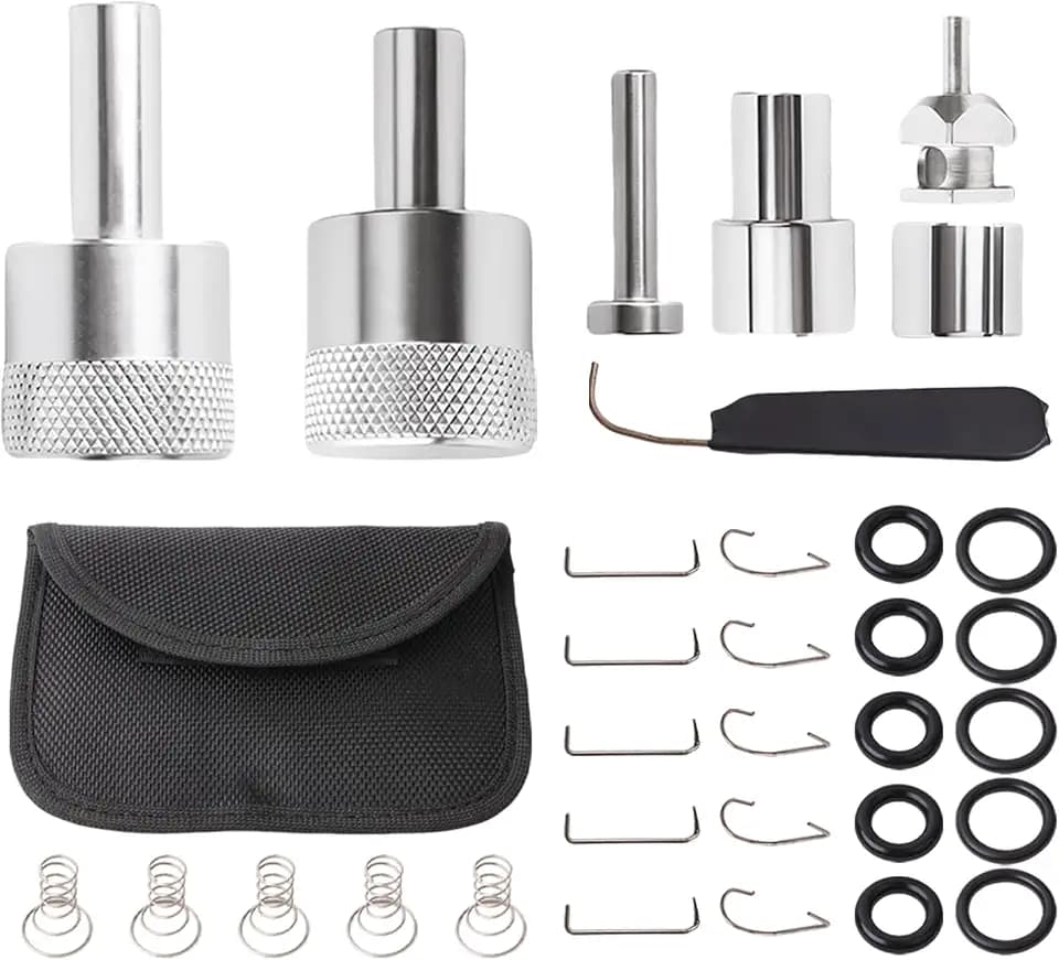 MC400 & MC300 Fuel Check Valve Repair Tool Kit, EFI System Rebuild Tools Compatible with Harley Davidson 2001-2026 Models, Professional Fuel Line Maintenance Set, Replaces MC-400 MC-300