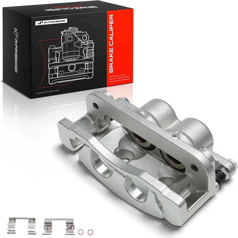 A-Premium Front Left Driver Disc Brake Caliper with Bracket