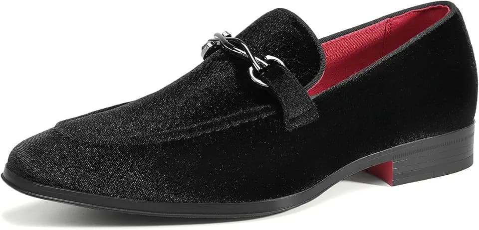 Bruno Marc Men's Dress Tuxedo Shoes Slip-on Classic Loafers