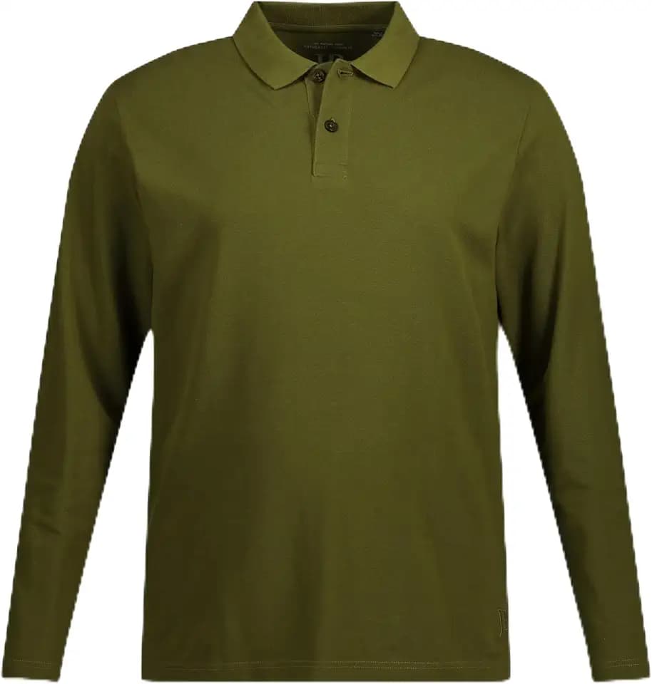 JP 1880 Herren Jp 1880 Poloshirt, Basic, Langarm, Piqué, Bis 8 XL Poloshirt Piquee 1/1