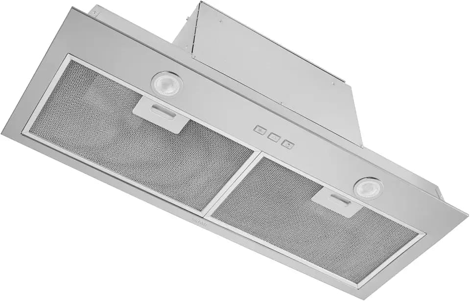 Broan® 30-Inch Built-In Power Pack Insert, 650 Max Blower CFM, Stainless Steel
